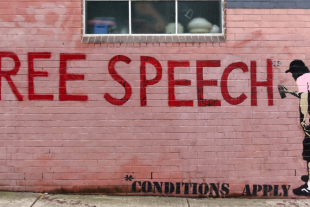 The Boundary of Free Speech