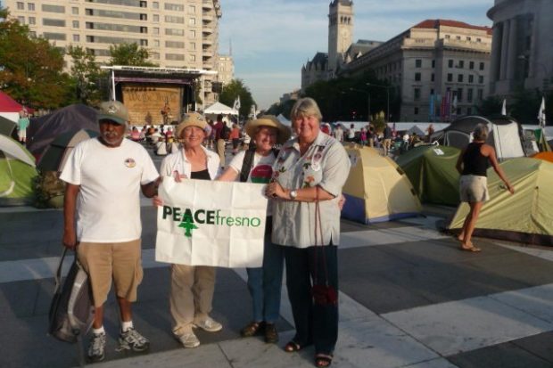 Peace Fresno Activists in D.C.
