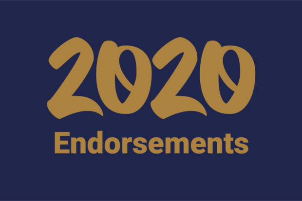 2020 Primary Election Endorsement Grid