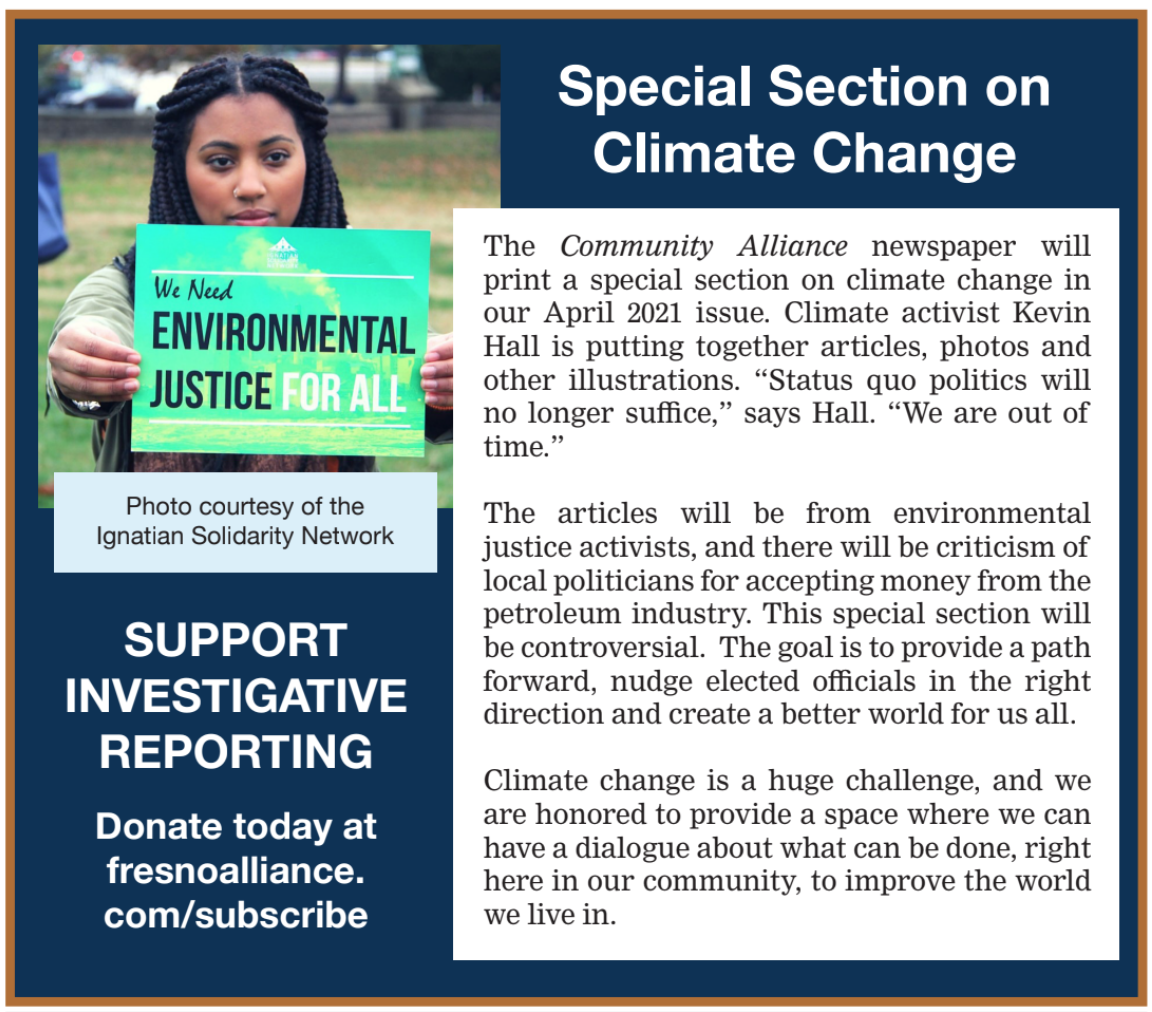 Climate Change - Special Section - Community Alliance