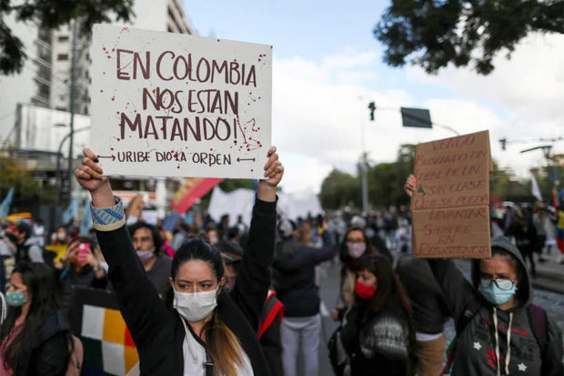 La revuelta colombiana