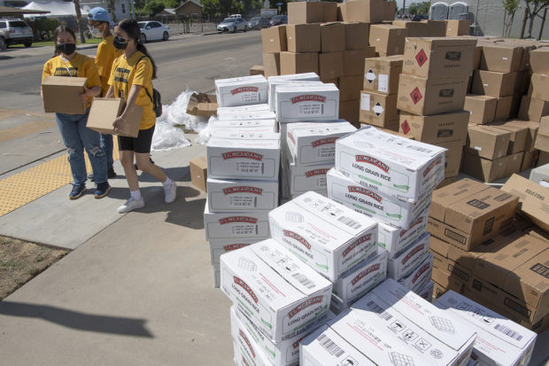 The Dolores Huerta Foundation Food Distribution