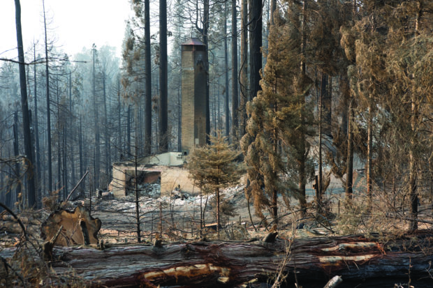 Combatiendo el Histórico Incendio Creek