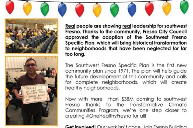 Fresno Building Healthy Communities – December 2017