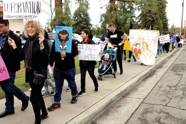 Rally in Support of a Father Arrested by ICE