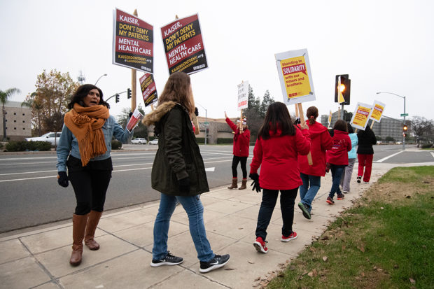 Kaiser Health Care Workers Strike to Demand Better Patient Care