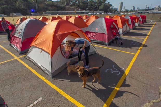 Organized Camps Initial Solution to Unsheltered Homelessness