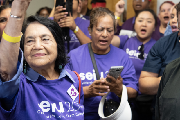 Eight Arrested Supporting Fresno County Home Care Workers