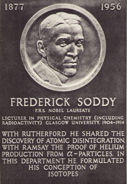 Frederick Soddy: Radioactivity, Isotopes, Social Responsibility of Scientists and the Environment - Community Alliance