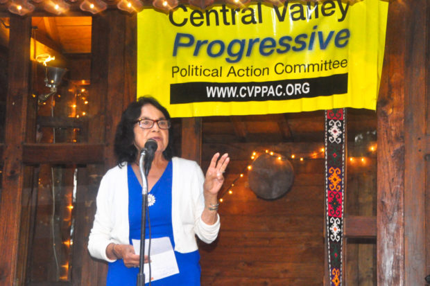 Dolores Speaks at Central Valley Progressive PAC Event