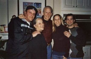 The Alexander family. From left to right: Wesley, Sharon, David, Marikah and her husband Marc Barrie.