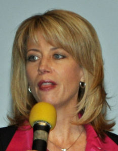 Mayor of Fresno and Republican State Controller candidate Ashley Swearengin. Photo by Howard Watkins