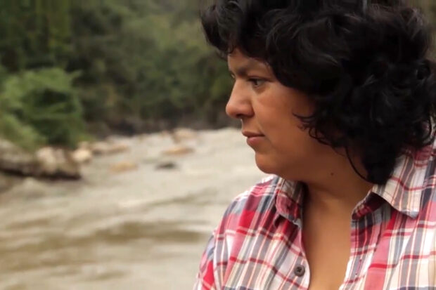 Indigenous activist Berta Cáceres, of Honduras, was killed on March 3, 2016, by powerful local interests. Photo courtesy of The Commons 