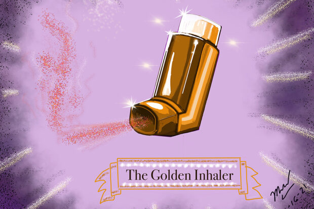 The coveted Golden Inhaler will be awarded to winners at the Third Annual Smoggies, airing on KFCF 88.1 FM on Jan. 12 at 5 p.m.