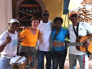 On her recent trip to Cuba, Ellen Bush (second from left) found the Cuban people warm and welcoming. She noted that the perspective of Cuba provided by U.S. politicians and media is misleading.