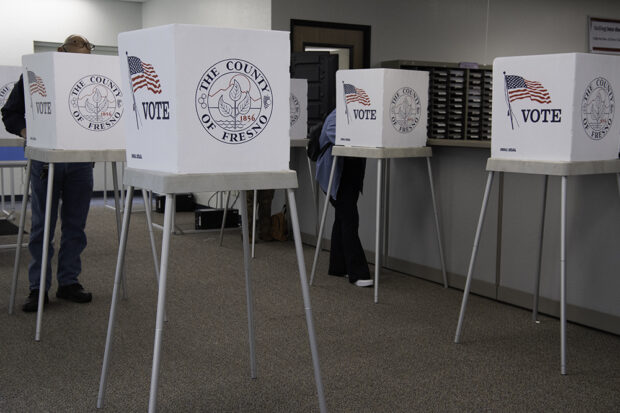 Turnout was low for the March 5 Primary Election. Photo by Peter Maiden
