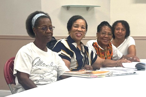 Diane Smith, Bobbi Parks, Evonne Gordon and Brunette Harris of H.E.A.T. Photo courtesy of Carol Goiburn