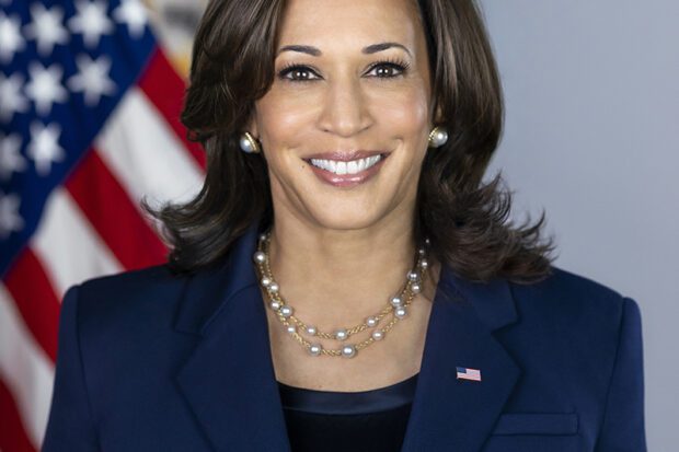 Official photo of Vice President Kamala Harris, 2021. Photo courtesy of the White House/The Commons