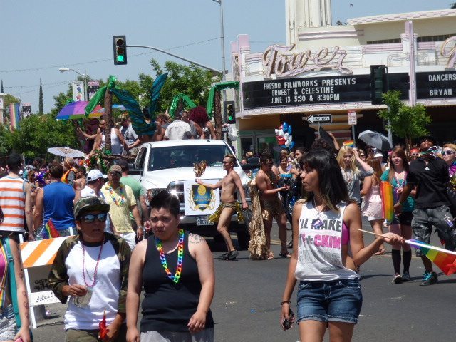 Every year, people from all walks of life come to celebrate Pride in Fresno, which is a big deal because Fresno is not known to be as welcoming of the Gay community as, say, San Francisco. Photo by Ernesto Saavedra