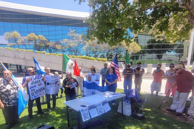 Community Members Stand By Council Member Arias