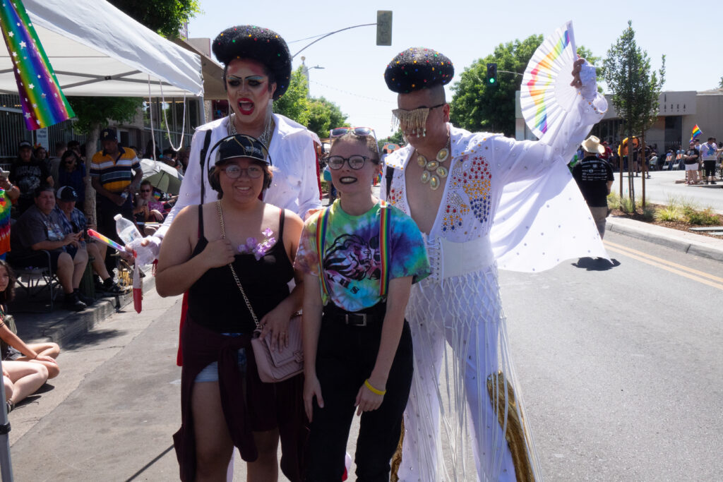 Rainbow Pride Parade in Fresno.  June 1, 2024.  Photo by Eduardo Stanley.