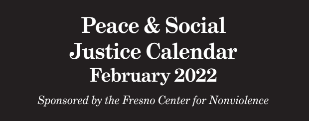 The Peace and Social Justice Calendar