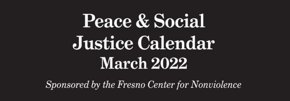 Peace & Social Justice Calendar