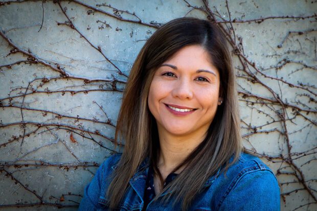 Gina Sandi-Díaz, assistant professor in the Department of Theatre and Dance at Fresno State. Photo by Miguel Gastelum