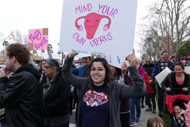 Marching for Women’s Reproductive Rights
