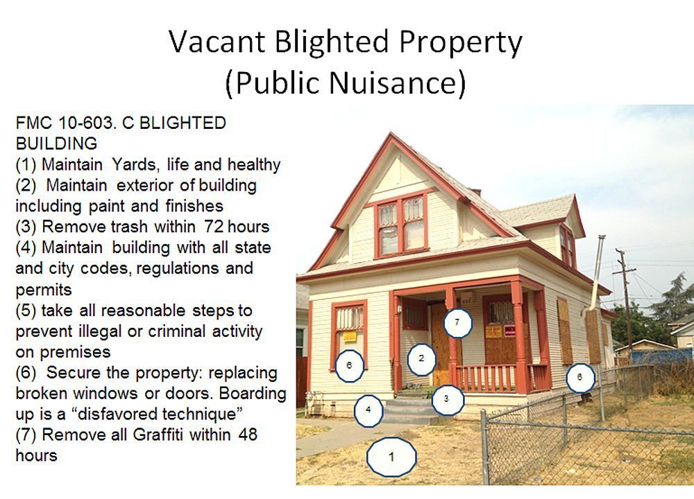 property blight definition