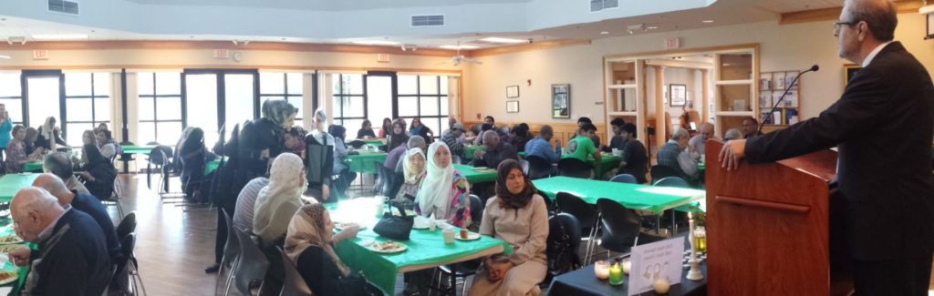 On February 13, 2015, a vigil for the 3 Muslims killed in Chapel Hill, North Carolina was held at the Islamic Cultural Center of Fresno. 