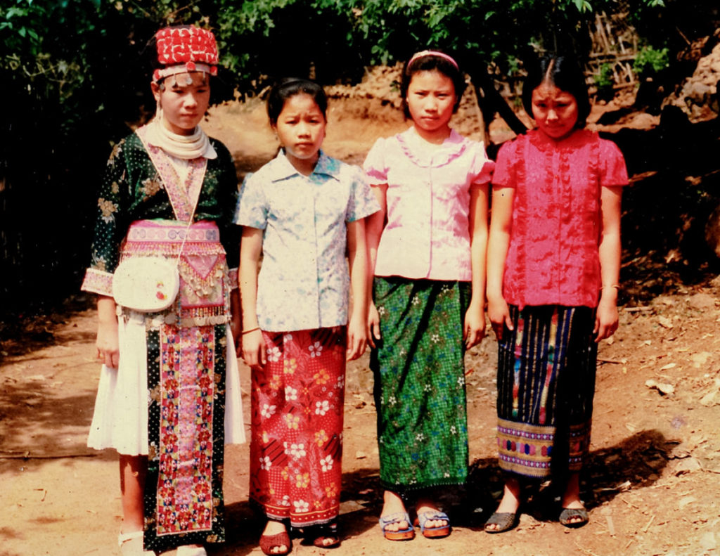 In the mountains of Laos