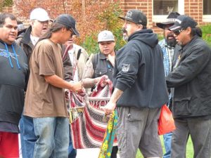 It would not have been a Native ceremony without the drum. The drum is the heartbeat of the Earth. The heartbeat of the people.